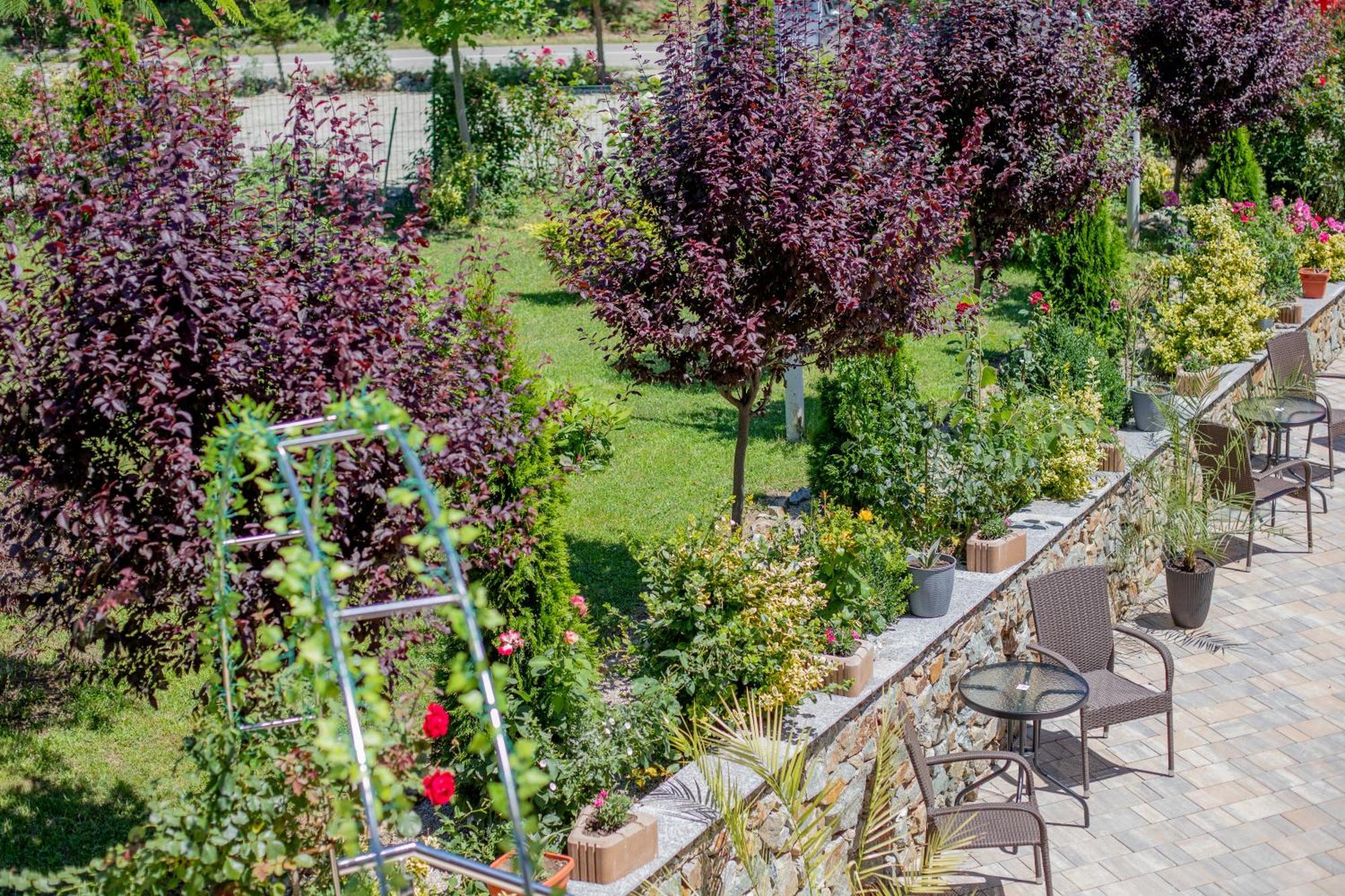 Rem Garden Hotell Novaci-Străini Exteriör bild